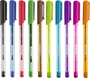 Kores K1 Pen Super Slide 37150 1 mm sada 10 barev