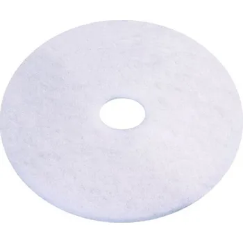 Podlahový mycí stroj Podlahový pad bílý 17'' nebo 432 mm