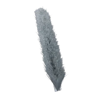 Těsnění do okna a dveří proALU Kartáč nalepovací vysoký Šedá 6,8 x 14 mm