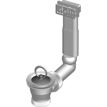 Sifon TEXIM Dřezová výpusť 6/4" s přepadem,pileta,nere