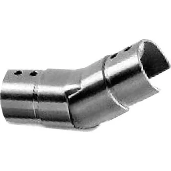 Koleno Přechod madla sklo AISI304 25-55°up, D4