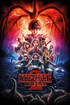 Plakát Pyramid International Stranger Things One Sheet Season 2 91,5 x 61 cm