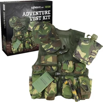 Karnevalový kostým Kombat Kids Adventure Vest Kit uni