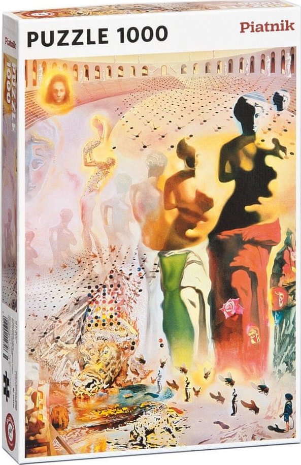 Piatnik Ruyer – Puzzle Natale 1000 Pezzi – Caos Natalizio François Ruyer – 12+ Anni