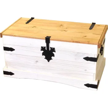 Komoda Truhla CORONA bílý vosk 16451B