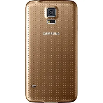 Náhradní díl pro mobilní telefon Samsung GH98-32016D kryt zadní pro SM-G900F gold