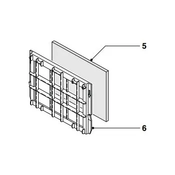 Filtr do vysavače Mřížka filtru 996510068372 do vysavače Philips
