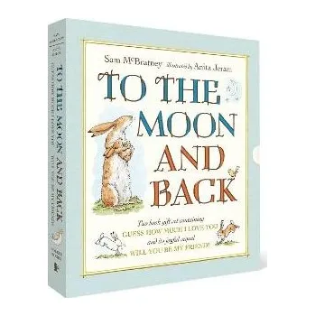 Cizojazyčná kniha To the Moon and Back: Guess How Much I Love You and Will You Be My Friend? Slipcase - McBratney, Sam
