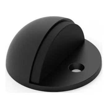 dveřní zarážka METAL BUD dveřní zarážka METAL-BUD půlkulatá, na zašroubování, černá