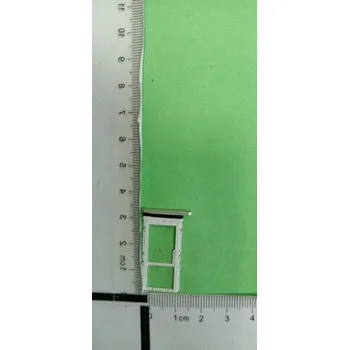 Náhradní díl pro mobilní telefon Samsung GH81-19670A slot na SIM pro SM-T505N (Tablet A7 10.4 LTE) silver