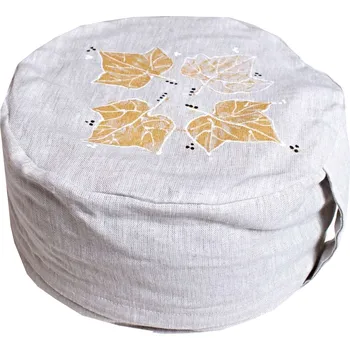 Sedací pytel Snový svět Meditační pohankový sedák Břečťan 14 cm