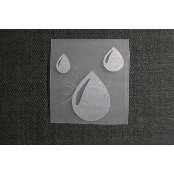 Kapky - reflexní nažehlovačka