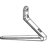 Originální levá nožka k LG - AAN74394105