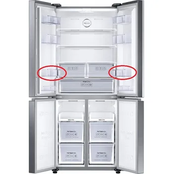 Příslušenství pro lednici Samsung DA63-08312B 3. přihrádka z vrchu v levé/pravé části dveří chladničky