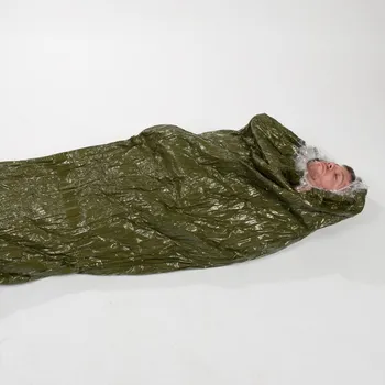 Vybavení pro přežití Blizzard Survival Blanket - termoizolační přikrývka / vak KHAKI (khaki zelená)