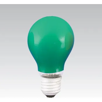 Žárovka NARVA 25W ZELENÁ E27 240V A55