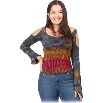 Dámská halenka Batikovaný etno top Dunia Merindukan, Sittar.cz UNI