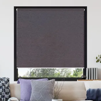 Roleta FOA Látková roleta, BASIC, Tmavě hnědý melír, LS 108 , 31 x 150 cm