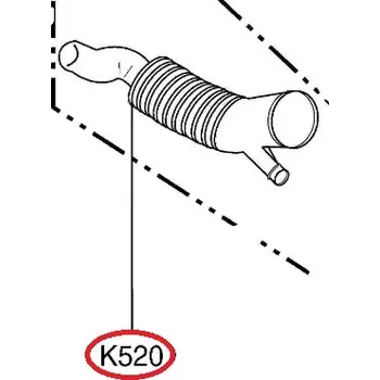 Originální hadice 4738ER1005A mezi vanu a čerpadlo pro pračku LG
