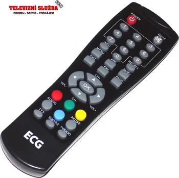 Dálkový ovladač Dálkový ovladač DVBT - ECG DVT850D =ZIP308