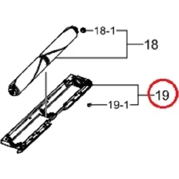 Samsung DJ97-02658A kryt hlavního kartáče pro robotický vysavač