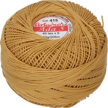 Příze Ariadna Příze pro frivolitky Ada 5 50 g - 0415