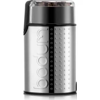 Příprava kávy Elektrický mlýnek na kávu BISTRO nerezový - BODUM (BISTRO Kávomlýnek nerezový - BODUM)