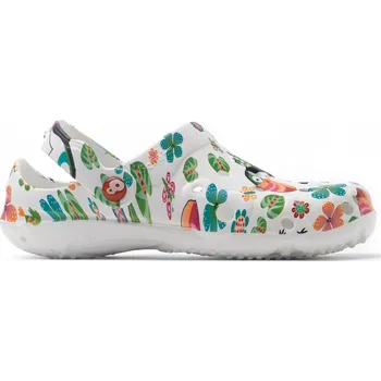 Dámská zdravotní obuv Obuv Schu'zz Globule 0029 bílá potisk tukani Velikost: 41