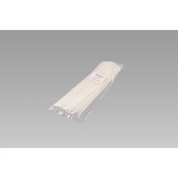 Organizace kabelů Vázací pásek bílý 300/3,6