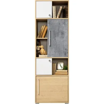 Komoda Skříňka STEP ST4 dub piškotový bílý&nbsp;lux beton 60 cm