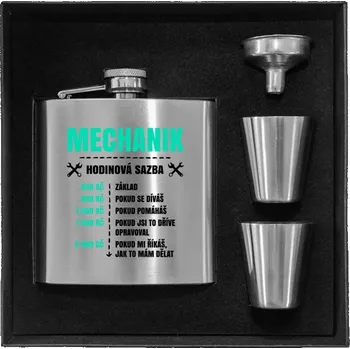 Placatka Placatka v krabičce Hodinová sazba - mechanik