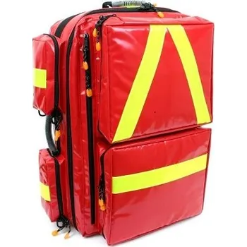 Lékárnička HERZmed X-LINE PLANE - vybavený ProFireman RED (červená)