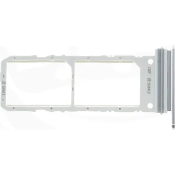Náhradní díl pro mobilní telefon Samsung GH98-44525C slot na SIM pro SM-N970F silver