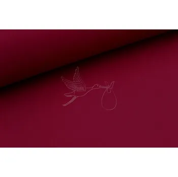 Vínová - bavlněné plátno, šíře 240cm - 025