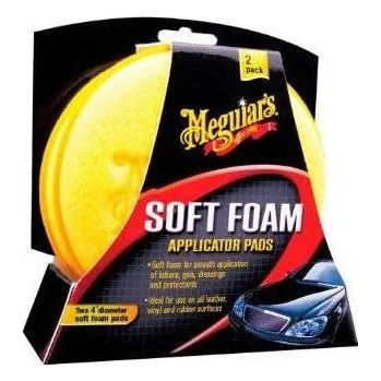Autokosmetika MEGUIARS Soft foam applicator pads - pěnové aplikátory (2 ks)