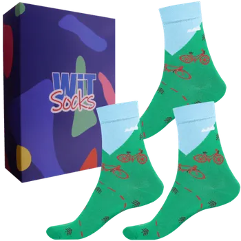 Pánské ponožky Dárkový set - Sporty - Kolo 2 - velikost 43-46 (Velikost 43-46)