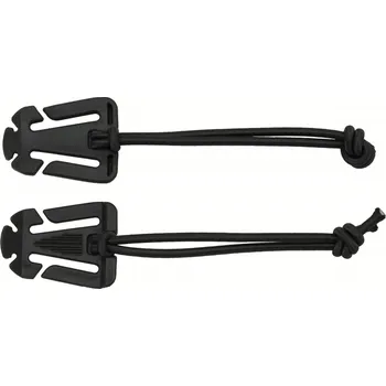 Spona MFH Molle s pružnou tkanicí 2 ks - olivová