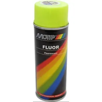 Barva ve spreji Motip Fluor žlutý 400ml