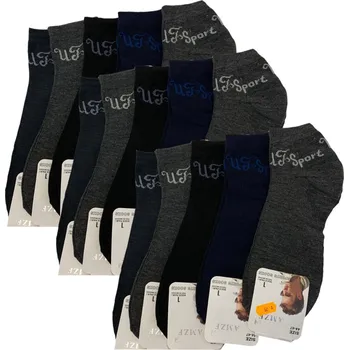 Pánské ponožky PeSaiL Kotníkové ponožky ( 6 párů v balení ) Barva: Mix barva, Velikost: 40-43