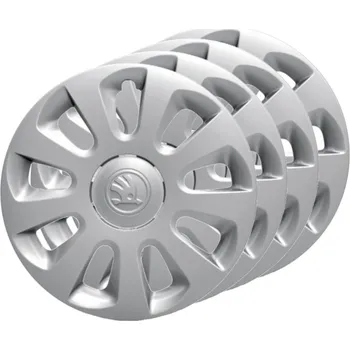 Poklice na kolo Škoda Citigo-Kryty kol 5Jx14 Indus original - 4 ks