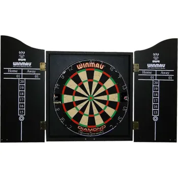 Terč na šipky Winmau Kompletní šipkový set Black Profi