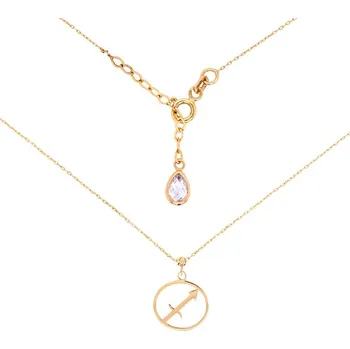 Přívěsek Zlaté znamení Střelec přívěsek + řetízek