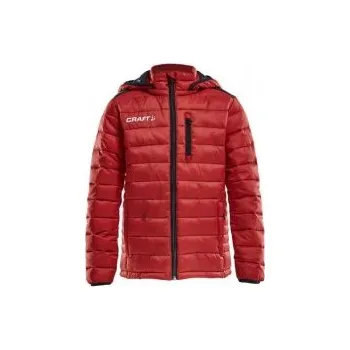Chlapecká bunda CRAFT Isolate JR červená 1905995-1430 146; Červená bunda + DÁREK DLE VÝBĚRU!