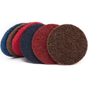 Brusný papír CMN-KARNASCH Netkané vlákno - disky na suchý zip 125 Zrnitost: A/M (střední), Průměr (mm): 125, Max. otáčky: 5500