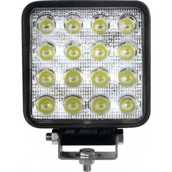Pracovní světlo Pracovní LED světlomet 48W 9-30V - Čtvercový, 16 LED