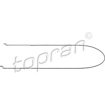 Autosedačka Tažné lano, nastavení opěradla sedadla TOPRAN 102 923