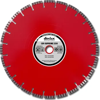 Řezný kotouč DIADEX diamantové kotouče Diamantový kotouč CDF-SUPREME 350 mm, DIADEX