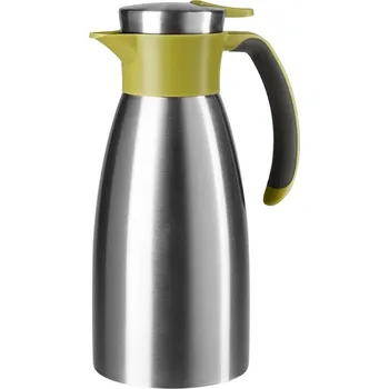 Konvice na čaj Vakuová konvice SOFT GRIP 1,0l zelená - Emsa (Izolační konvice SOFT GRIP 1,0 l zelená - Emsa)