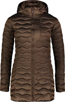 Dámský kabát NORDBLANC Shrivel NBWJL6937 hnědý 38