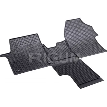 autokoberec Gumové koberce 2místa RIGUM - Peugeot Expert 16- LUX+TUNEL